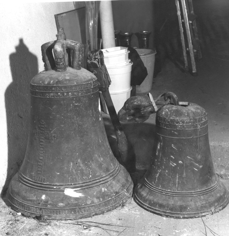 campana da chiesa, serie - ambito laziale (sec. XVII)