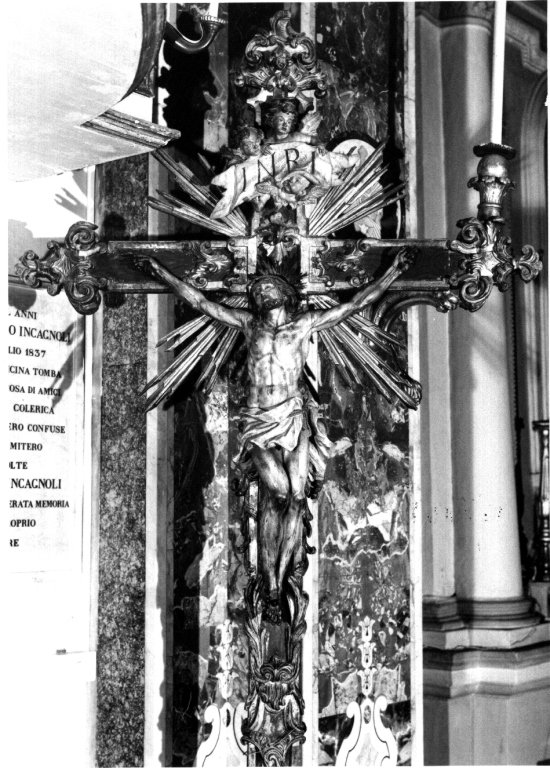 Cristo crocifisso (scultura) di Stolz Michael (sec. XVIII)