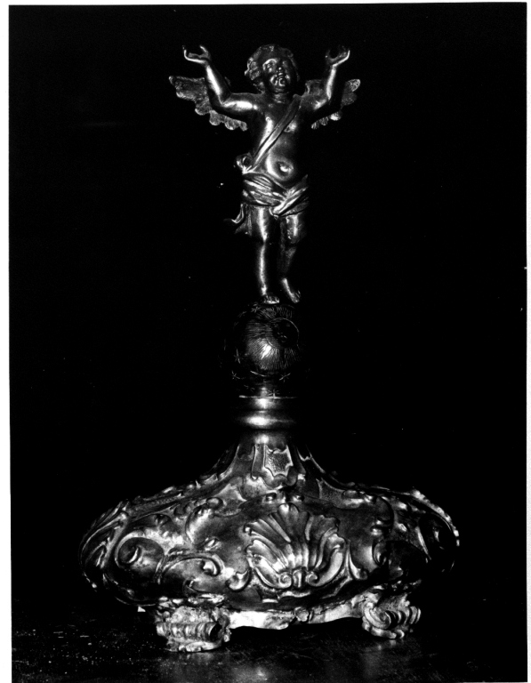 ostensorio - a raggiera - ambito laziale (prima metà sec. XVIII)