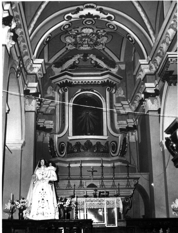 mostra d'altare - ambito laziale (seconda metà sec. XIX)