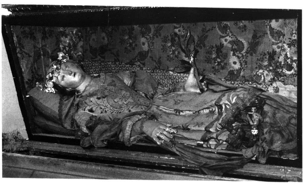 Santa martire (statua) - ambito laziale (seconda metà sec. XVIII)