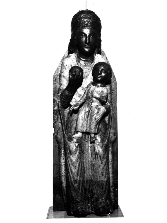 Madonna con Bambino (statua) - ambito laziale (sec. XIII)
