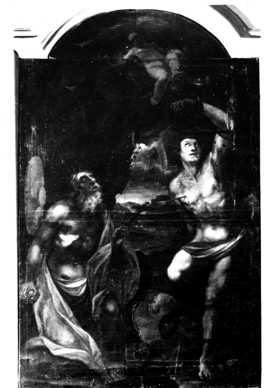 Santi (dipinto) - ambito laziale (fine sec. XVI)