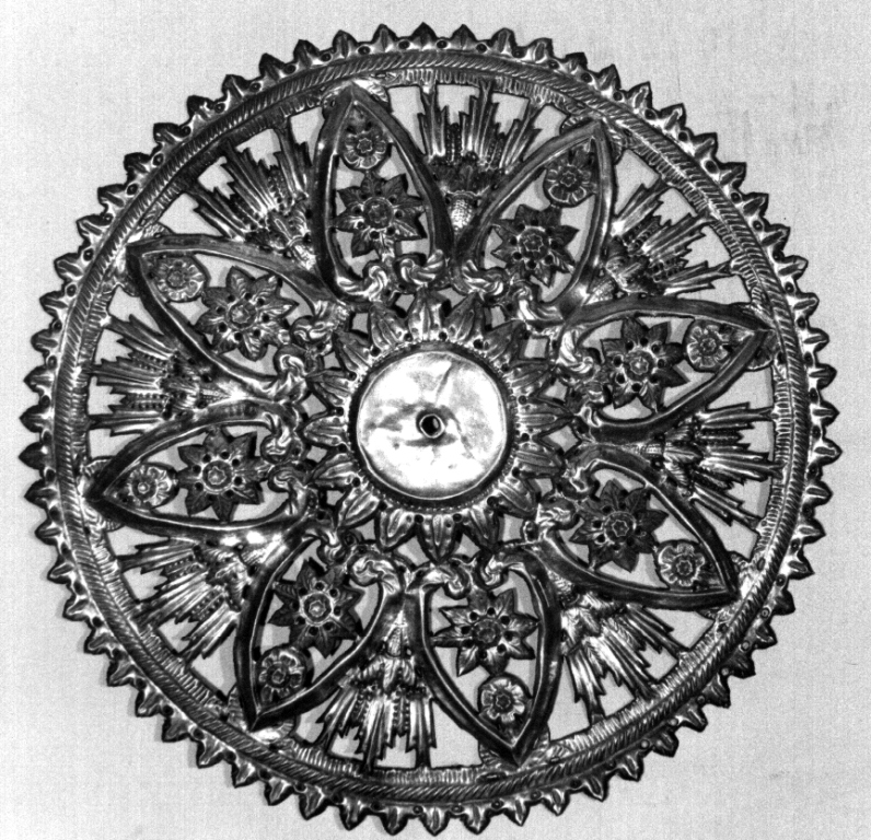 aureola di statua - ambito romano (sec. XVII)