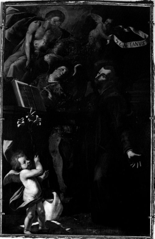 San Gaetano da Thiene (dipinto) di Solimena Angelo (attribuito) (sec. XVII)