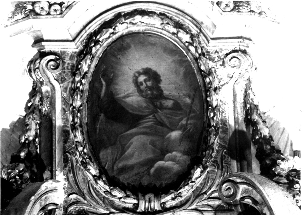 Dio Padre benedicente (dipinto) di Cesari Giuseppe detto Cavalier d'Arpino (cerchia) (inizio sec. XVII)