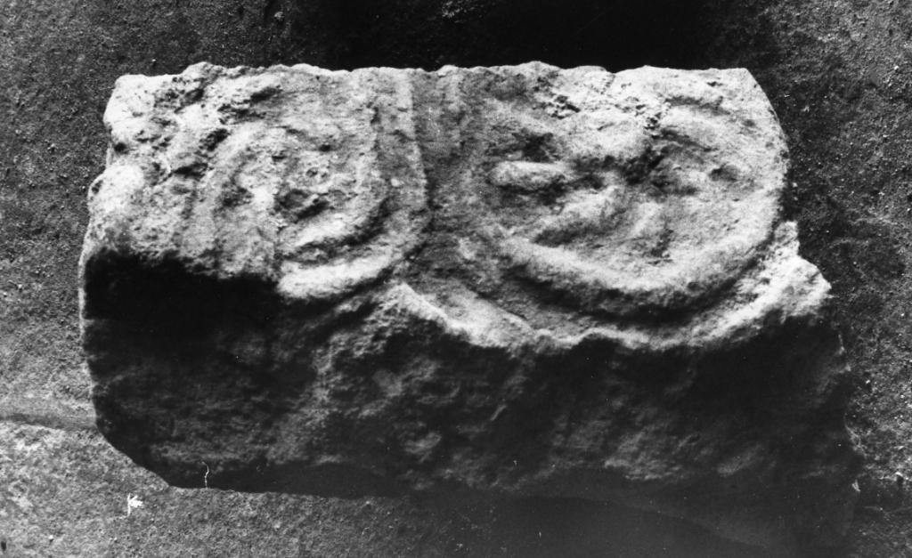 pluteo, frammento - ambito laziale (sec. IX)