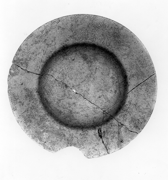 piatto fondo - manifattura orvietana (secc. XVI/ XVII)