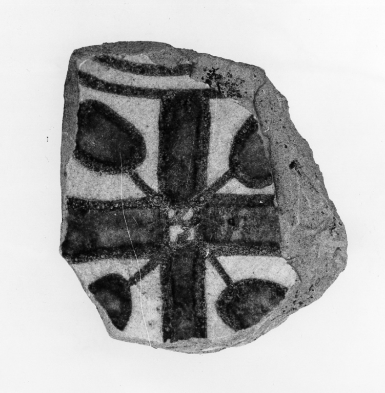 ciotola, frammento - manifattura orvietana (seconda metà sec. XV)