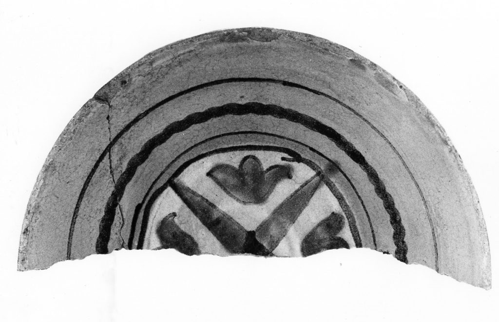 ciotola, frammento - manifattura umbra (prima metà sec. XV)