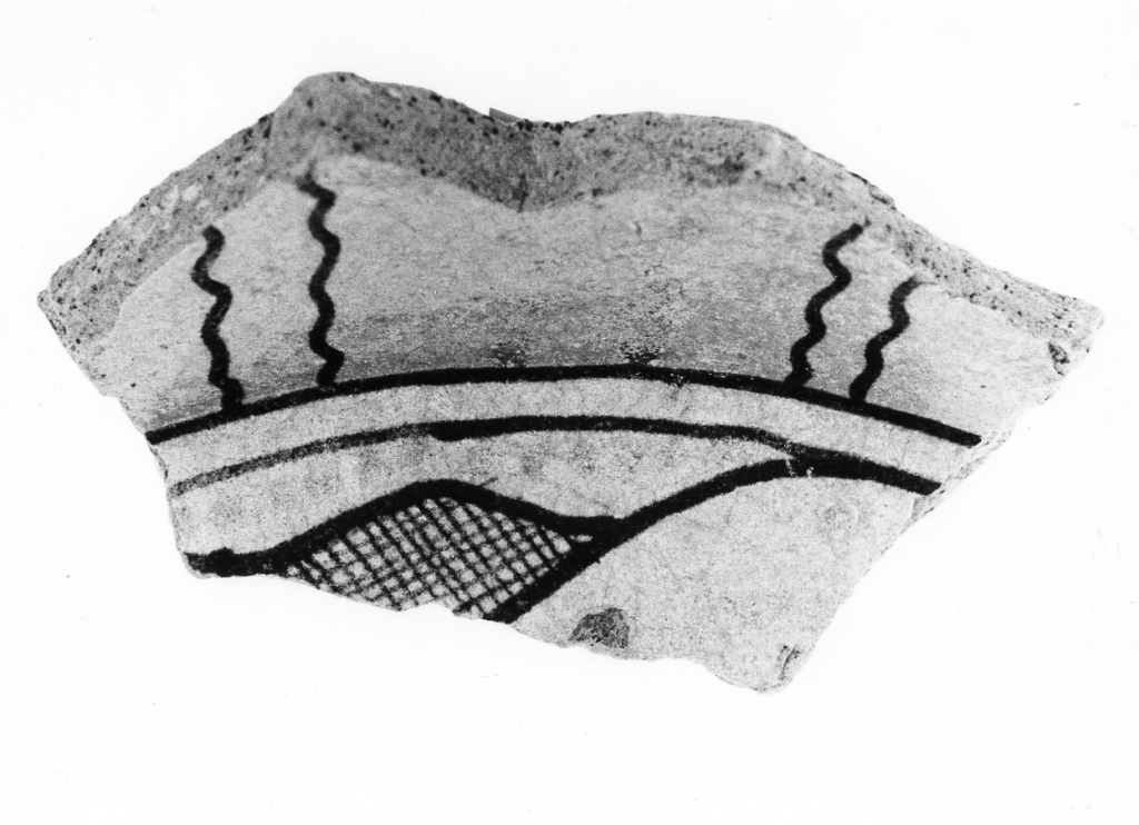 catino, frammento - manifattura umbra (metà sec. XV)