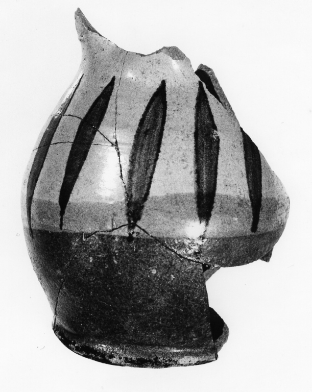 brocchetto, frammento - manifattura orvietana (sec. XV)