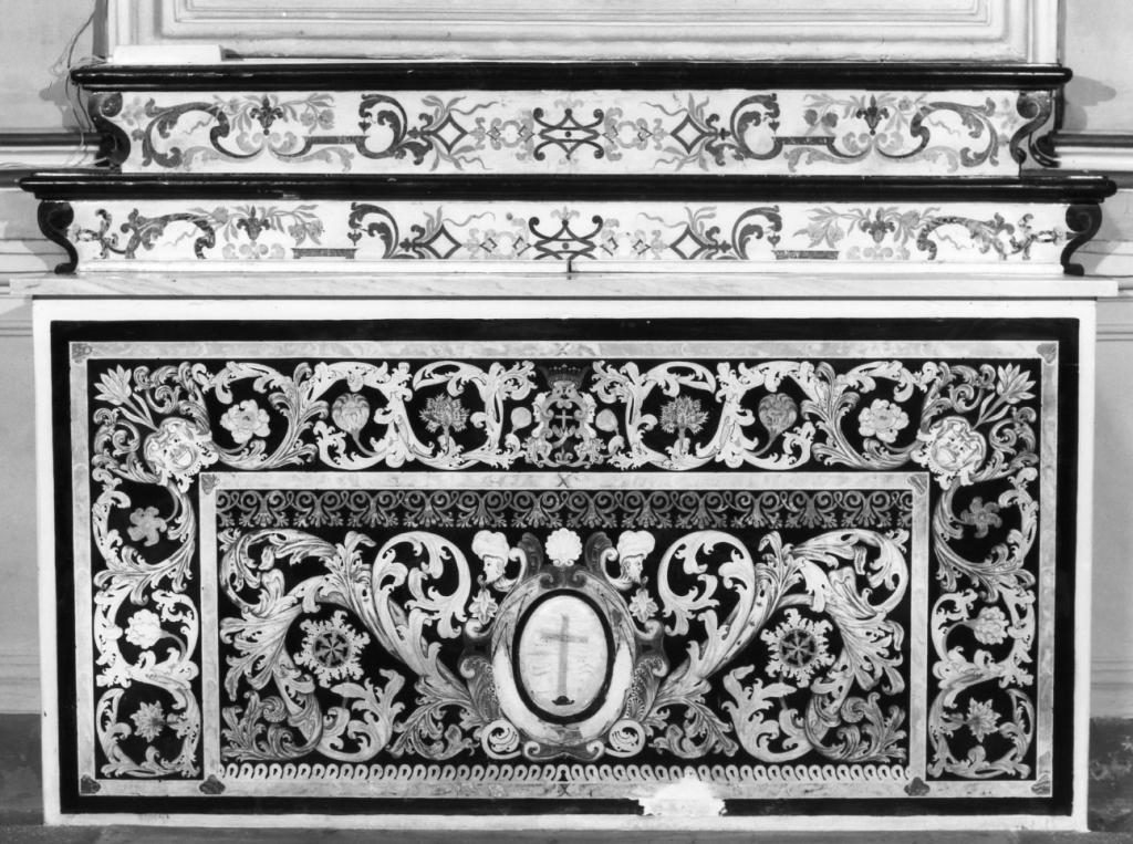 altare, serie - ambito romano (sec. XVIII)