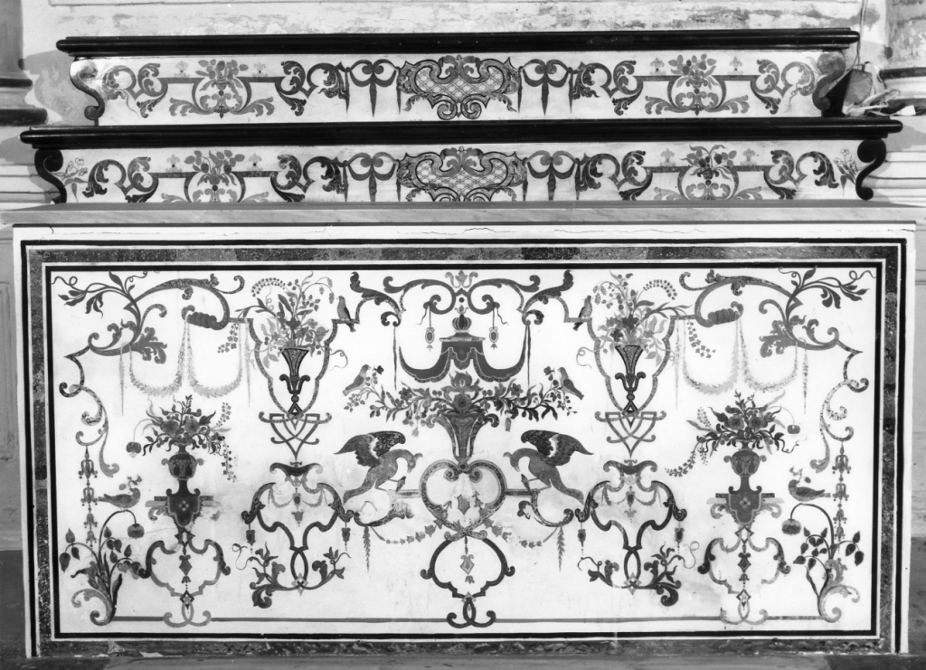 altare, serie - ambito romano (sec. XVIII)