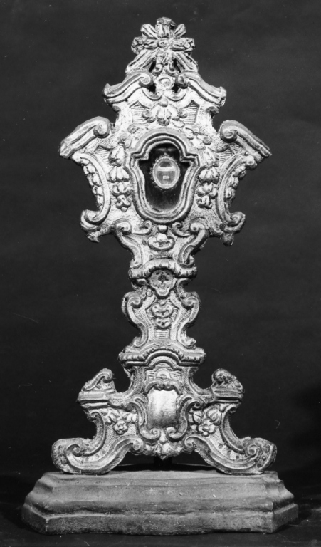 reliquiario - a ostensorio - ambito romano (sec. XVIII)