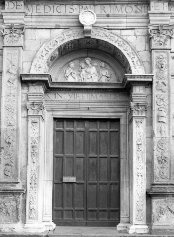 portale di Buglione Benedetto, Buglione Francesco (sec. XV)