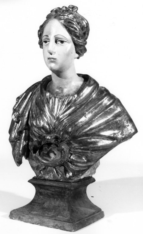 Sant'Apollonia (reliquiario - a busto) - ambito laziale (sec. XVIII)