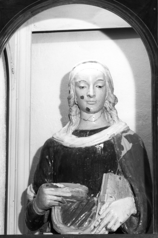 Santa Lucia (busto) di Buglione Benedetto (sec. XV)