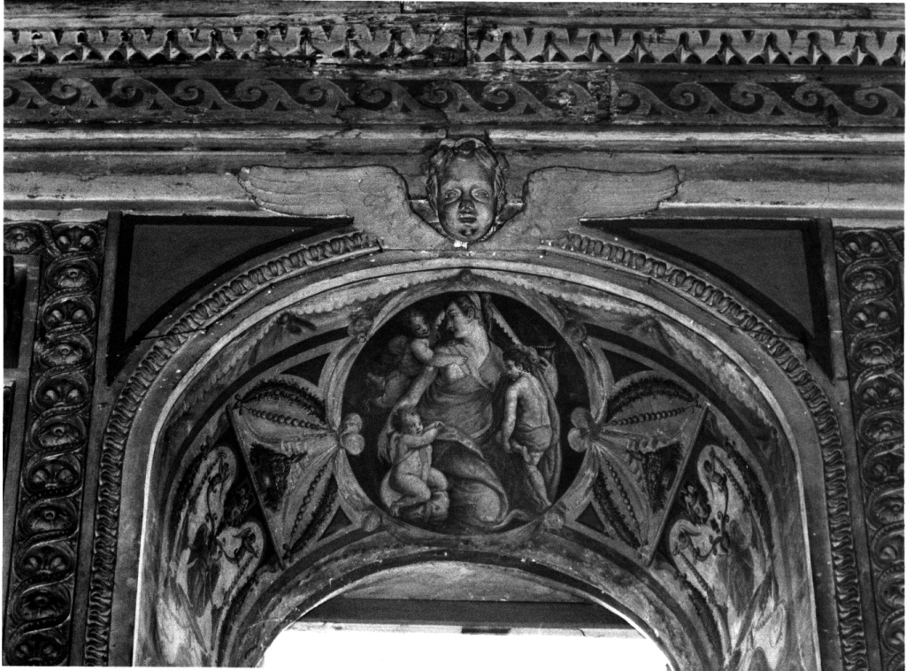 decorazione pittorica di Roncalli Cristoforo detto Pomarancio (sec. XVI)