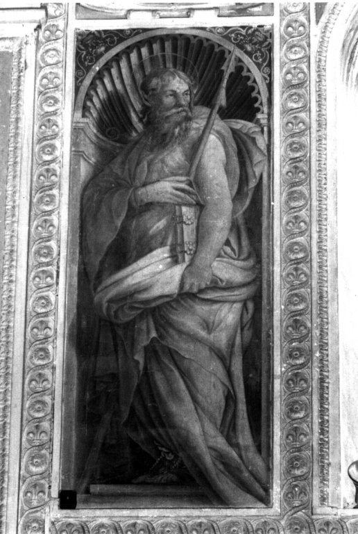 San Giuda Taddeo (dipinto) di Roncalli Cristoforo detto Pomarancio (attribuito) (sec. XVI)