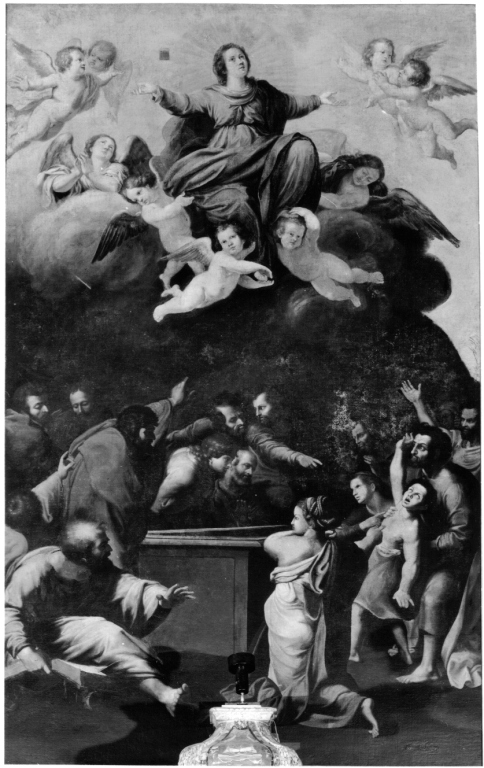 assunzione della Madonna (dipinto) - ambito laziale (sec. XVII)