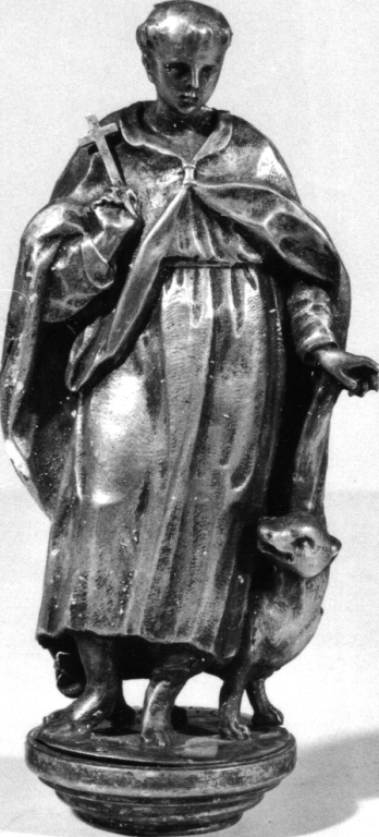 San Pietro eremita (statuetta devozionale) - ambito napoletano (sec. XVIII)