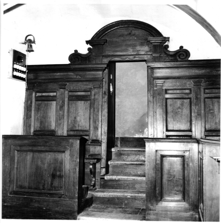 stalli del coro - manifattura laziale (sec. XVII)