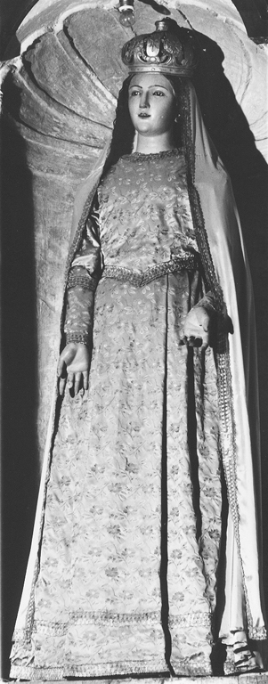 Madonna (statua) - ambito Italia centrale (sec. XIX)