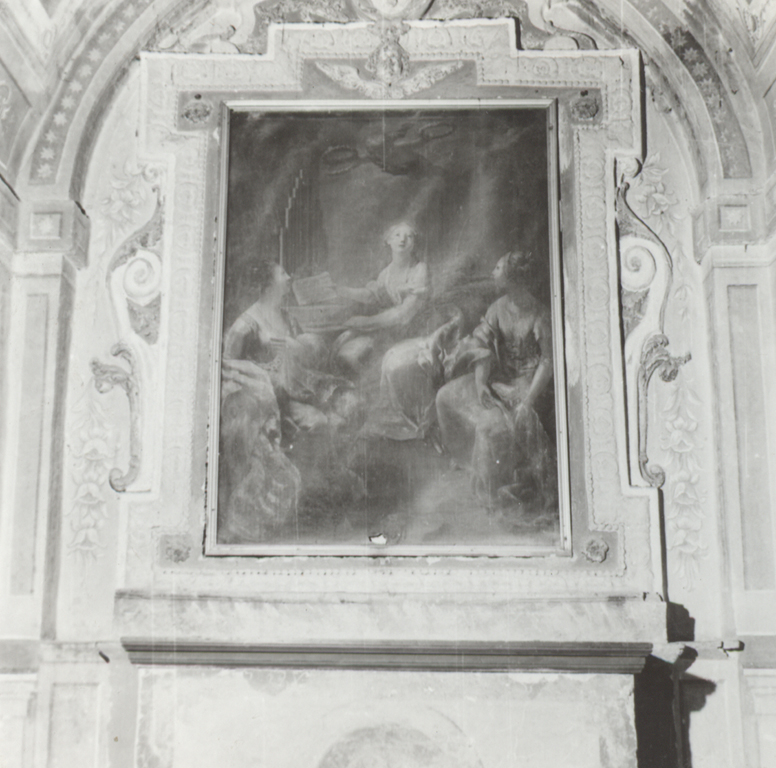 Sante Caterina, Cecilia e Agnese (dipinto) - ambito Italia centrale (sec. XVIII)