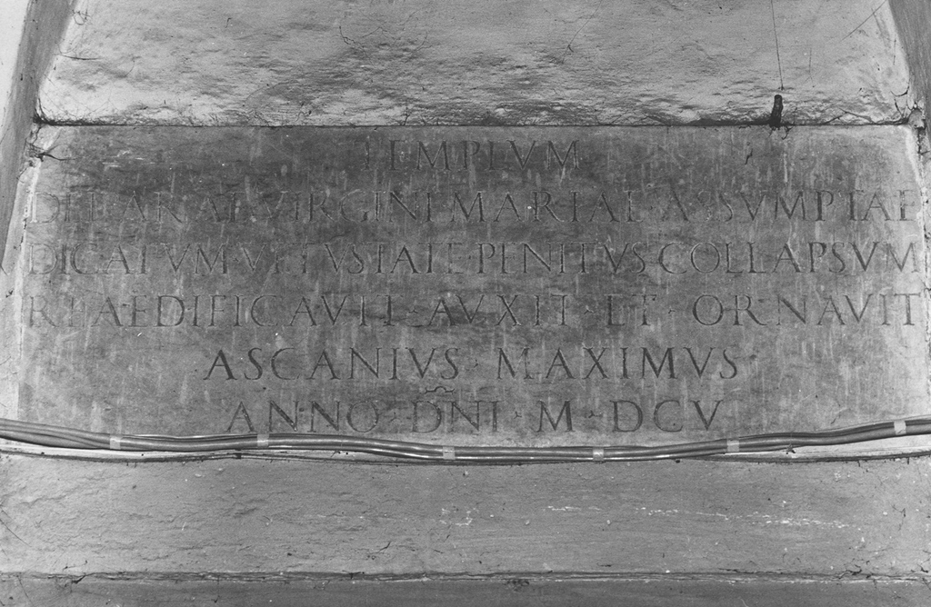 lapide - ambito Italia centrale (sec. XVII)