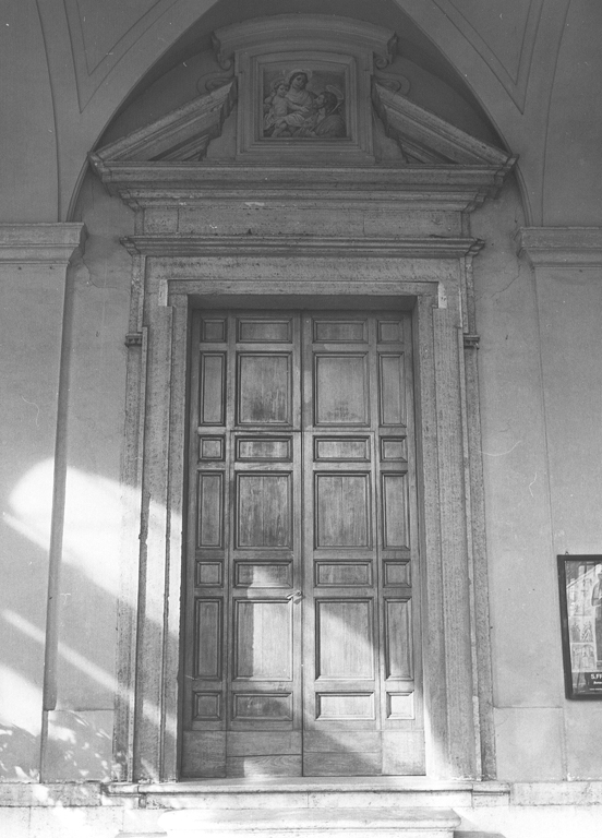 portale maggiore di Castello Domenico (sec. XVII)
