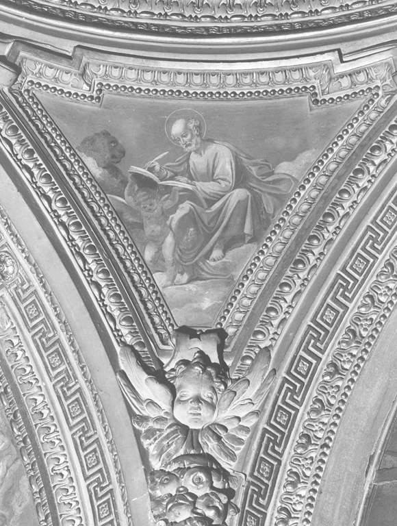 San Marco Evangelista (dipinto) di Sozzi Mariano (sec. XIX)
