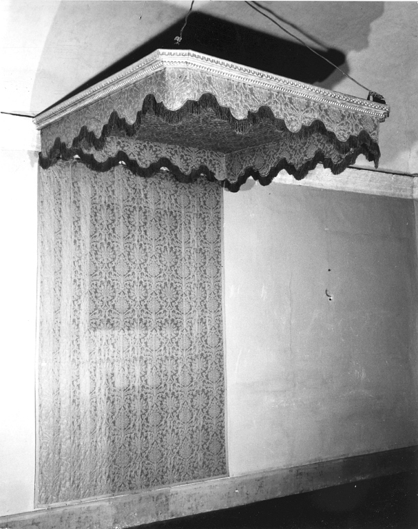 baldacchino - bottega Italia centrale (sec. XVII)