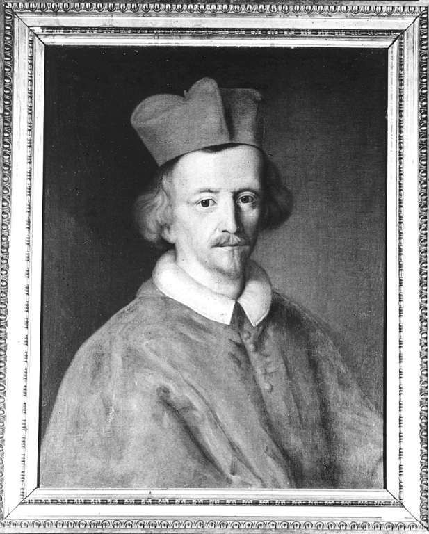 ritratto di ecclesiastico (dipinto) - bottega Italia centrale (sec. XVIII)