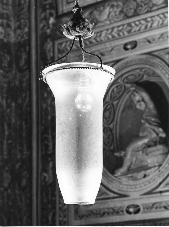 lampada pensile, serie - produzione Italia centrale (inizio sec. XX)