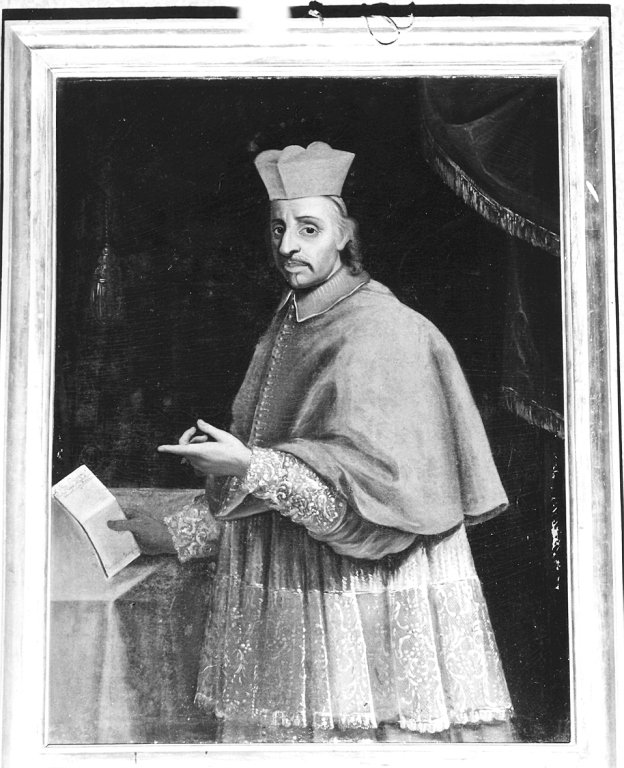 ritratto del cardinale Paluzzo Altieri (dipinto) - ambito romano (seconda metà sec. XVII)