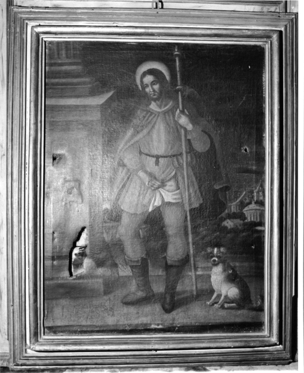 San Rocco (dipinto) - ambito laziale (sec. XVIII)