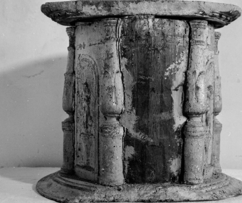 tabernacolo - a tempietto - ambito laziale (sec. XVII)