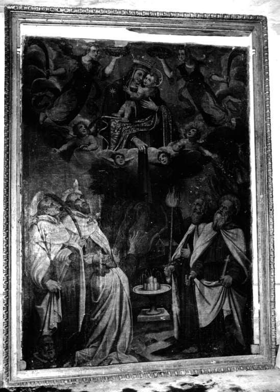 cornice di dipinto - ambito laziale (fine/inizio secc. XVI/ XVII)