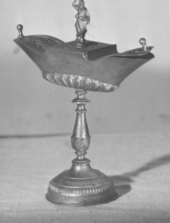 navicella portaincenso - ambito laziale (sec. XIX)