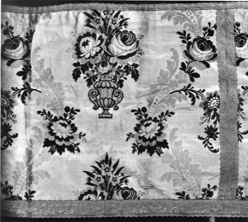 tenda, frammento - manifattura italiana (seconda metà sec. XIX)