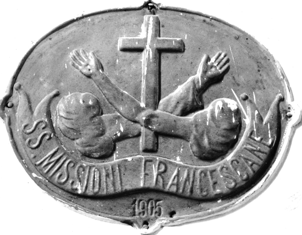 targa devozionale - ambito laziale (sec. XX)