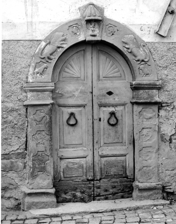 mostra di portale - ambito laziale (sec. XIX)