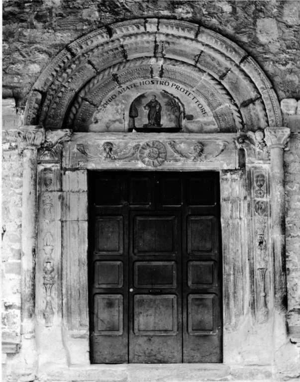 mostra di portale - ambito abruzzese (fine sec. XV)