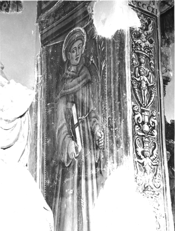 Sant'Antonio da Padova (dipinto) di Cappelli Dionisio (sec. XVI)