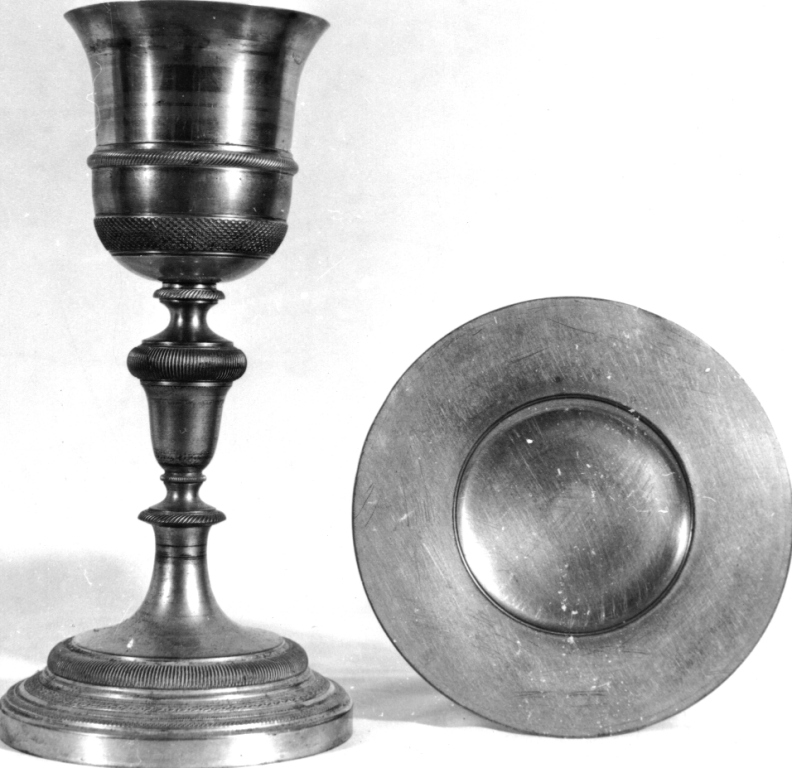 calice - ambito laziale (inizio sec. XIX)