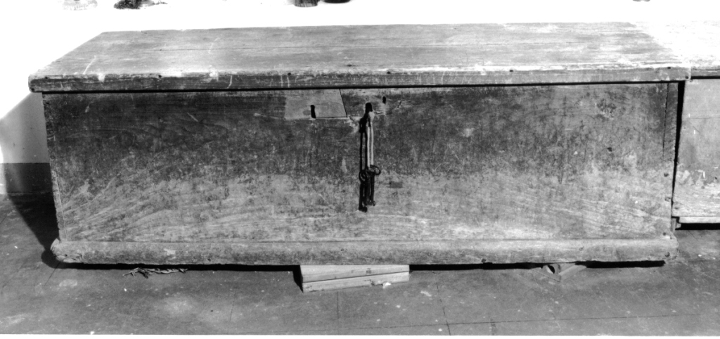 cassone - bottega laziale (sec. XIX)