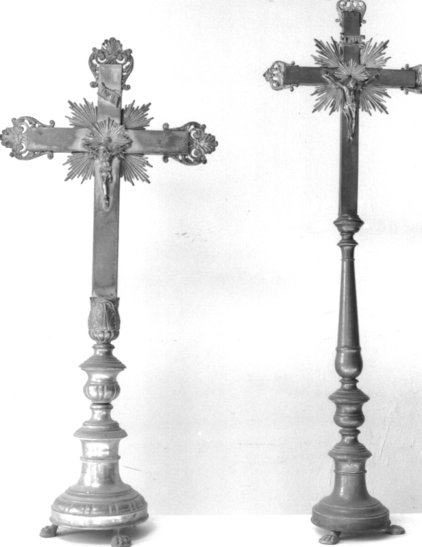 croce d'altare - ambito laziale (sec. XIX)