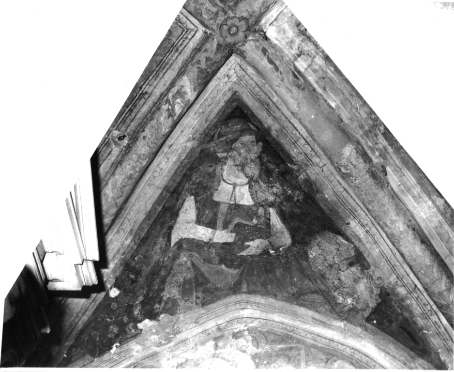 San Girolamo (decorazione pittorica) di Pietro (sec. XV)