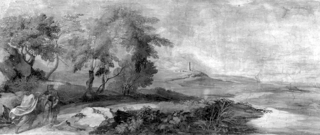 Storie di Elia (dipinto, ciclo) di Dughet Gaspard detto Pussino (sec. XVII)